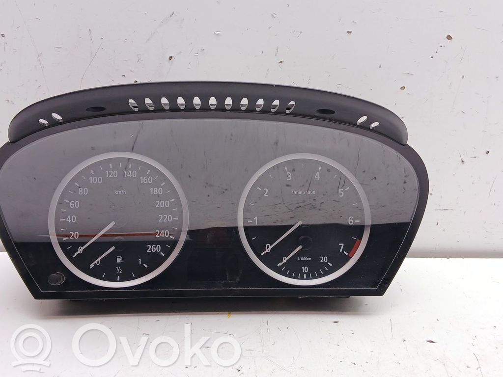 BMW 5 E60 E61 Speedometer (instrument cluster) 