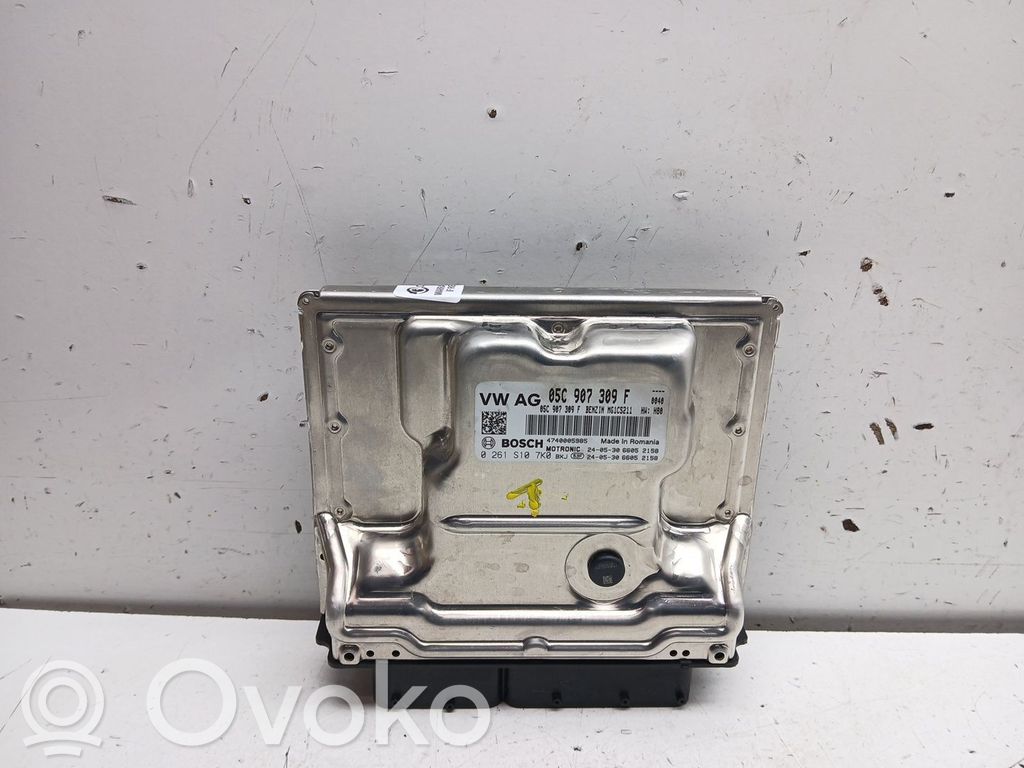 Engine control unit/module   05C907309F,0261S107K0