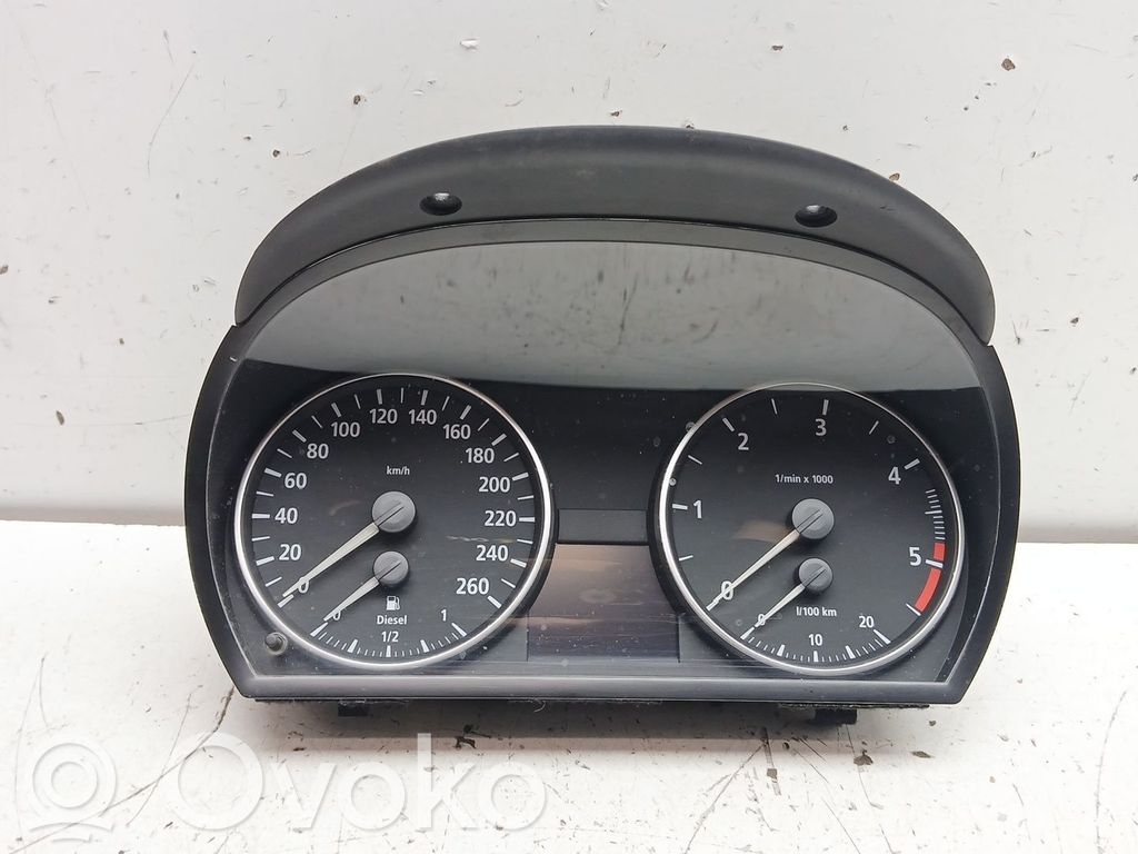 BMW 3 E90 E91 Speedometer (instrument cluster) 