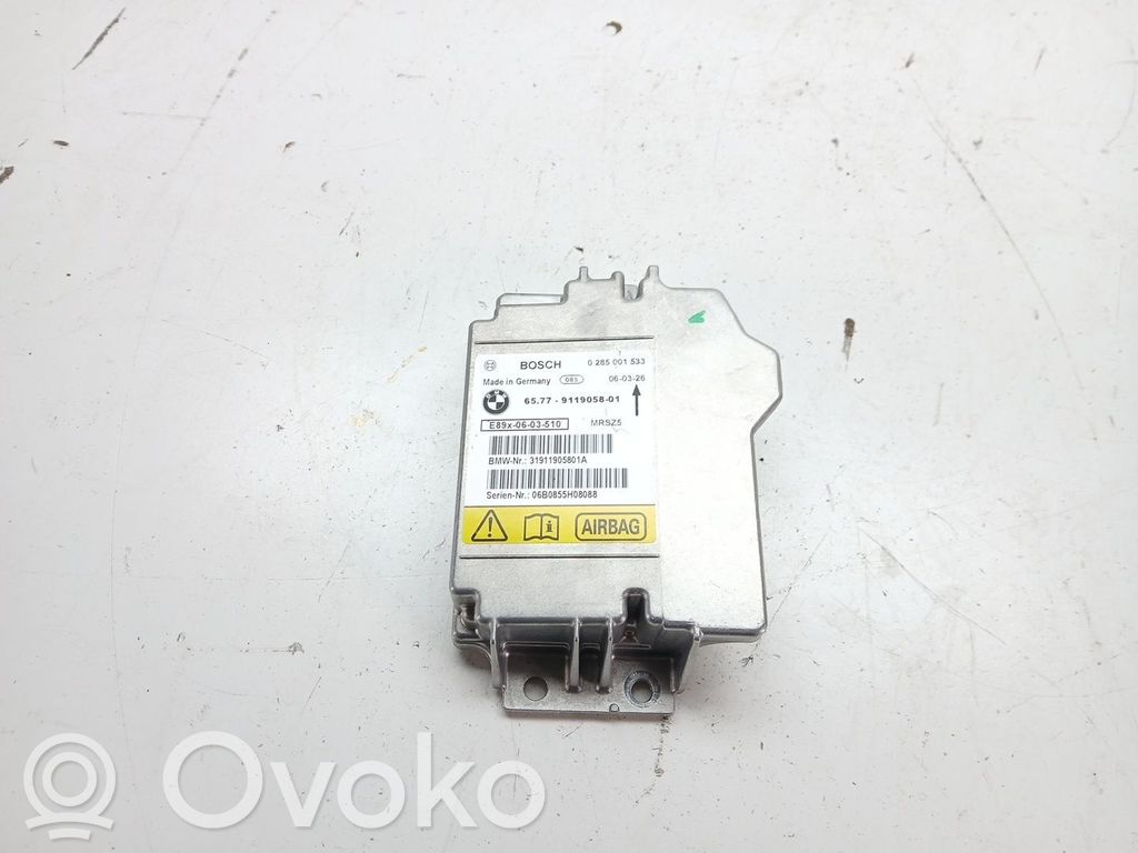 BMW 3 E90 E91 Centralina/modulo airbag 