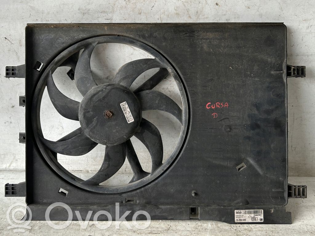 Opel Corsa D Elektrolüfter 
