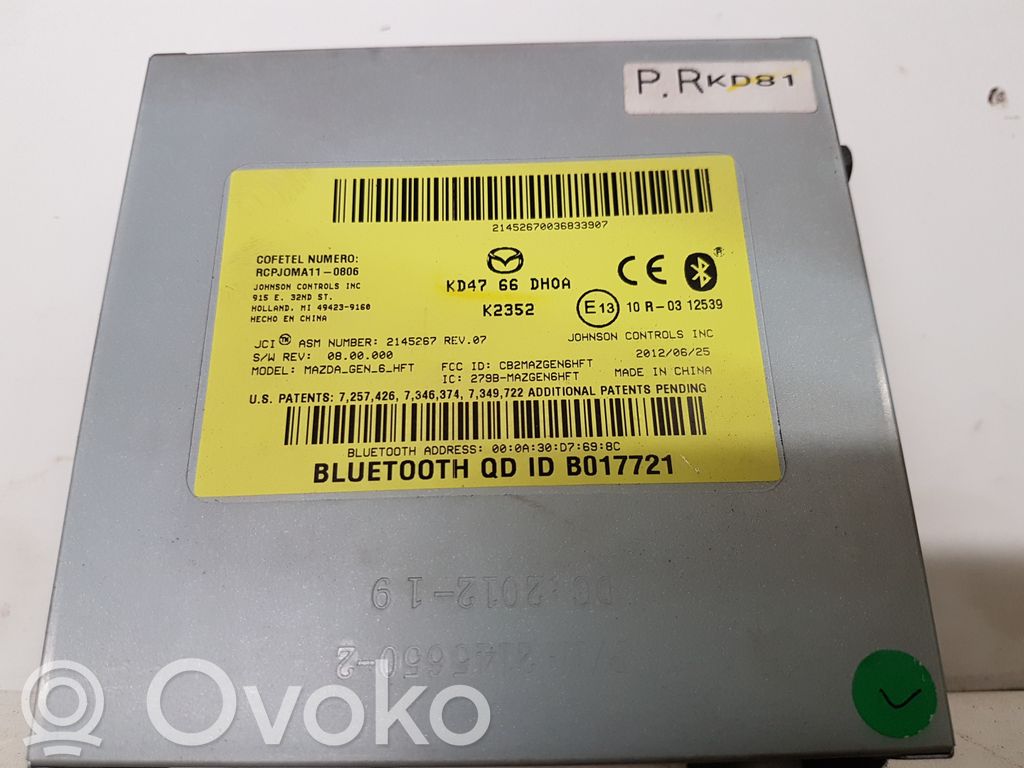 Bluetoothin ohjainlaite/moduuli   KD4766DH0A