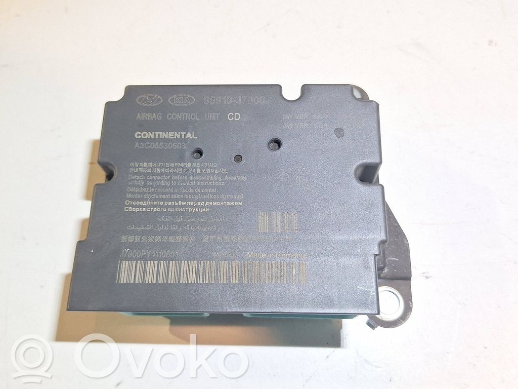 KIA Ceed Airbag control unit/module 
