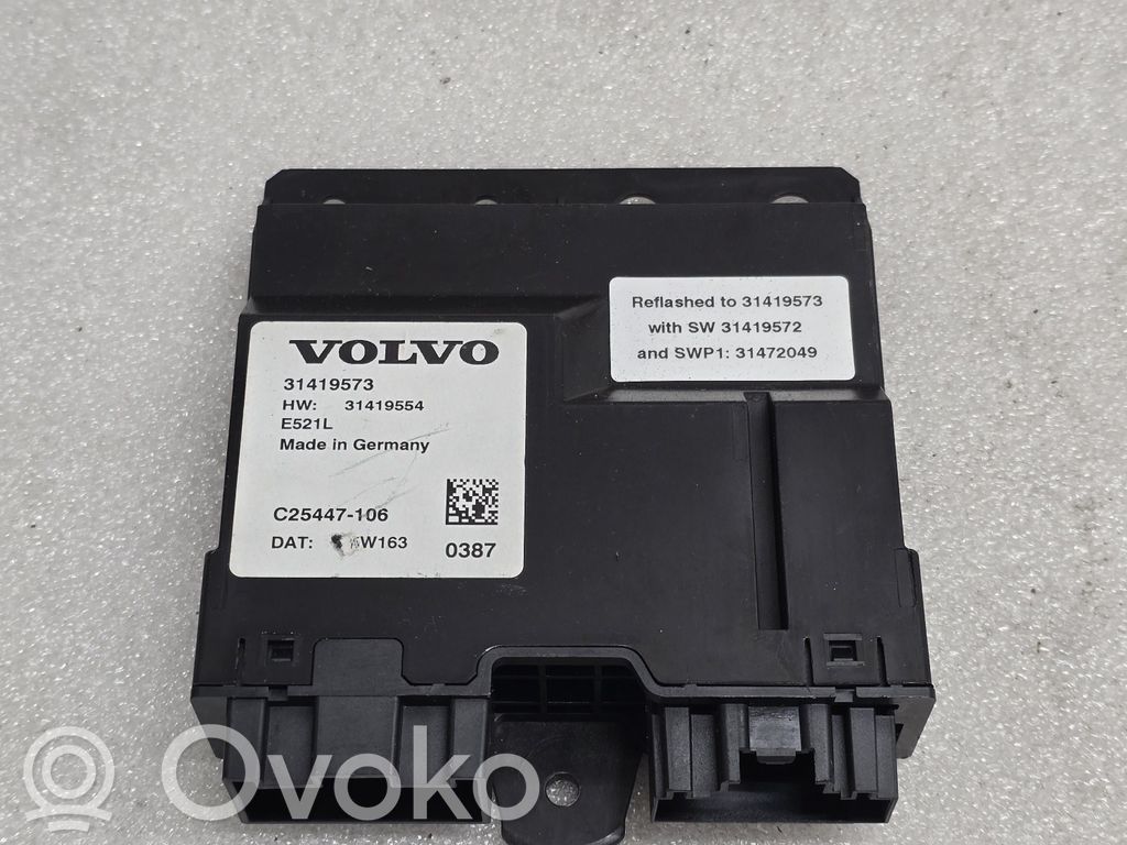Tailgate/trunk control unit/module   31419573