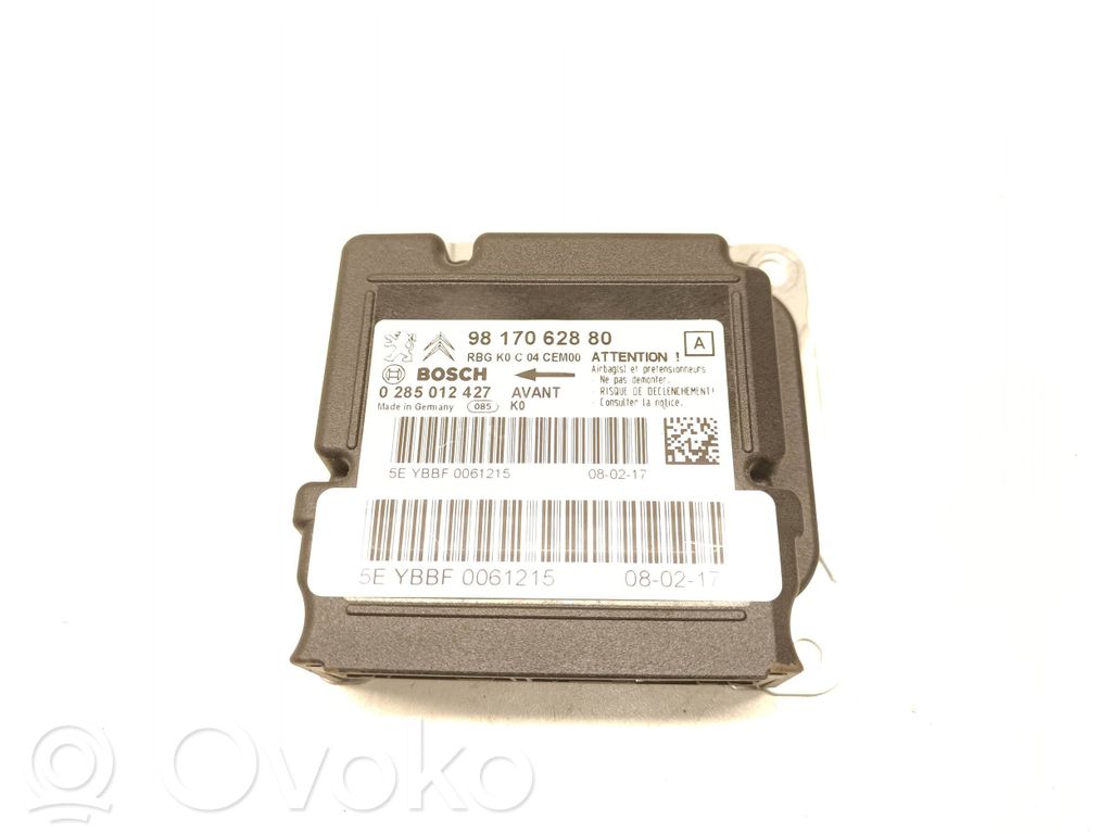 Citroen Jumpy Airbag control unit/module 