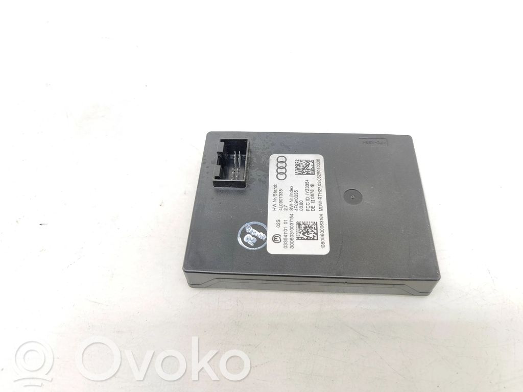 Audi Q7 4L Keyless (KESSY) go control unit/module 