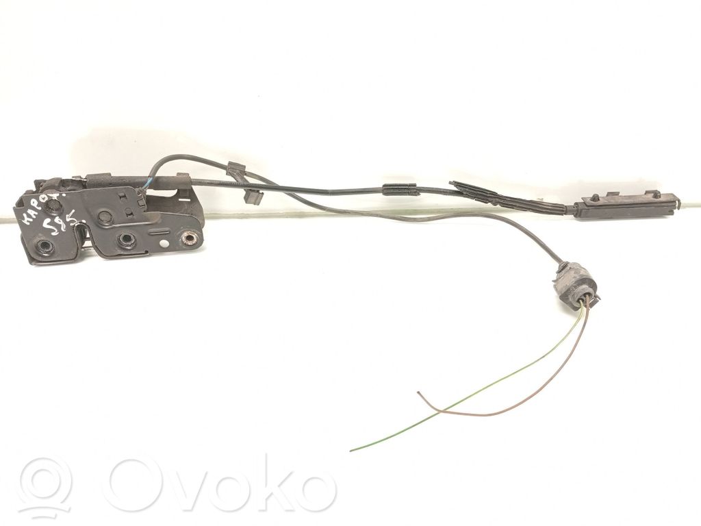 Audi A4 S4 B8 8K Zamek pokrywy przedniej / maski silnika 
