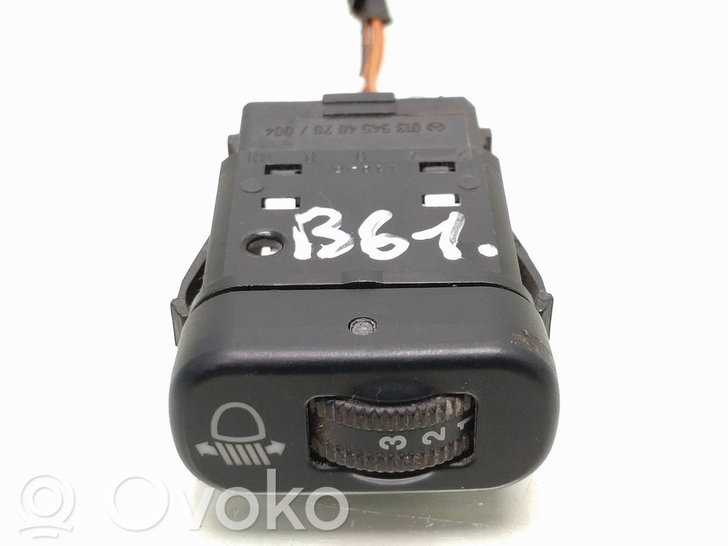 Volkswagen Crafter Headlight level height control switch 
