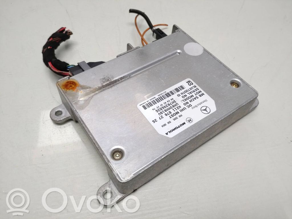 Mercedes-Benz E W211 Bluetooth control unit module 