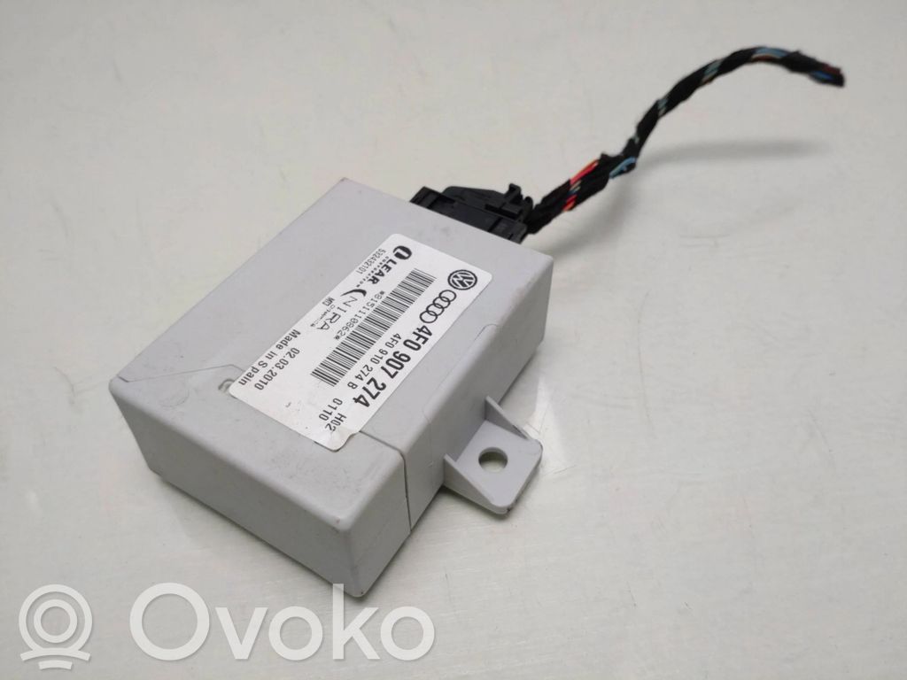 Audi A6 S6 C6 4F Tire pressure control unit 