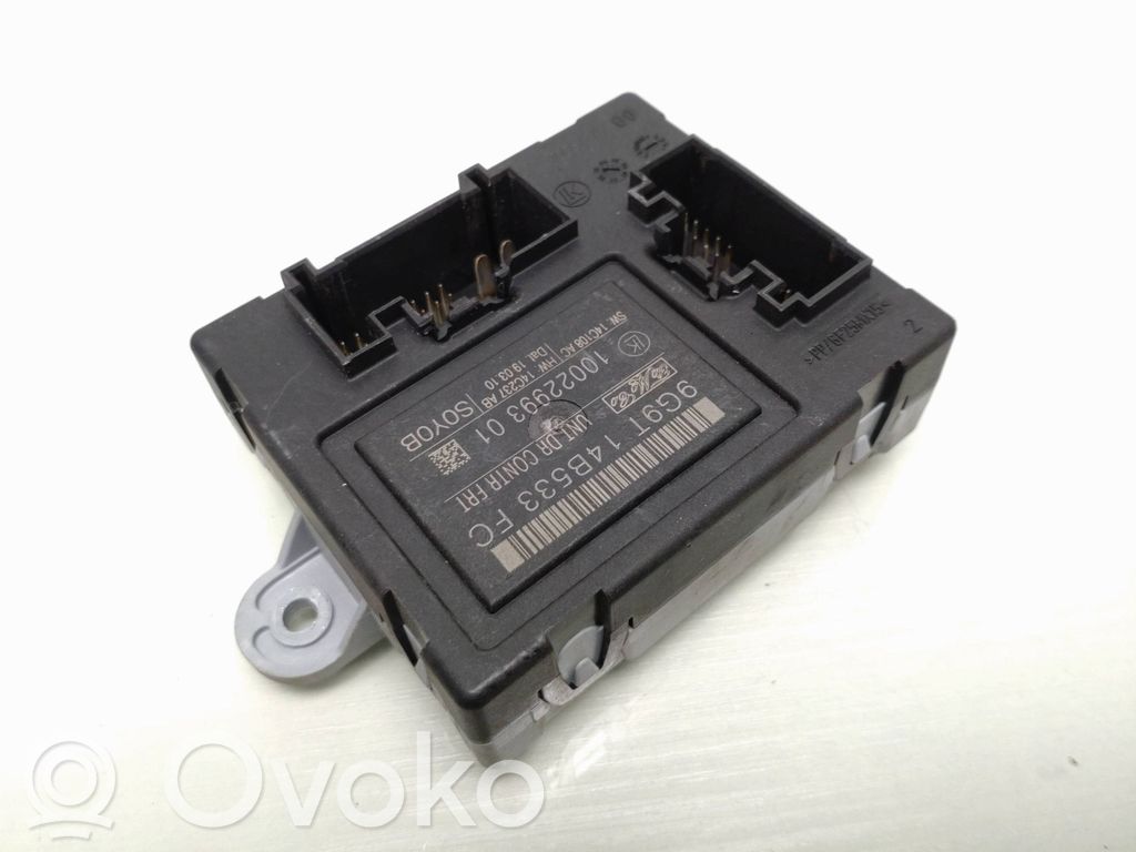 Unité de commande module de porte   9G9T14B533FC