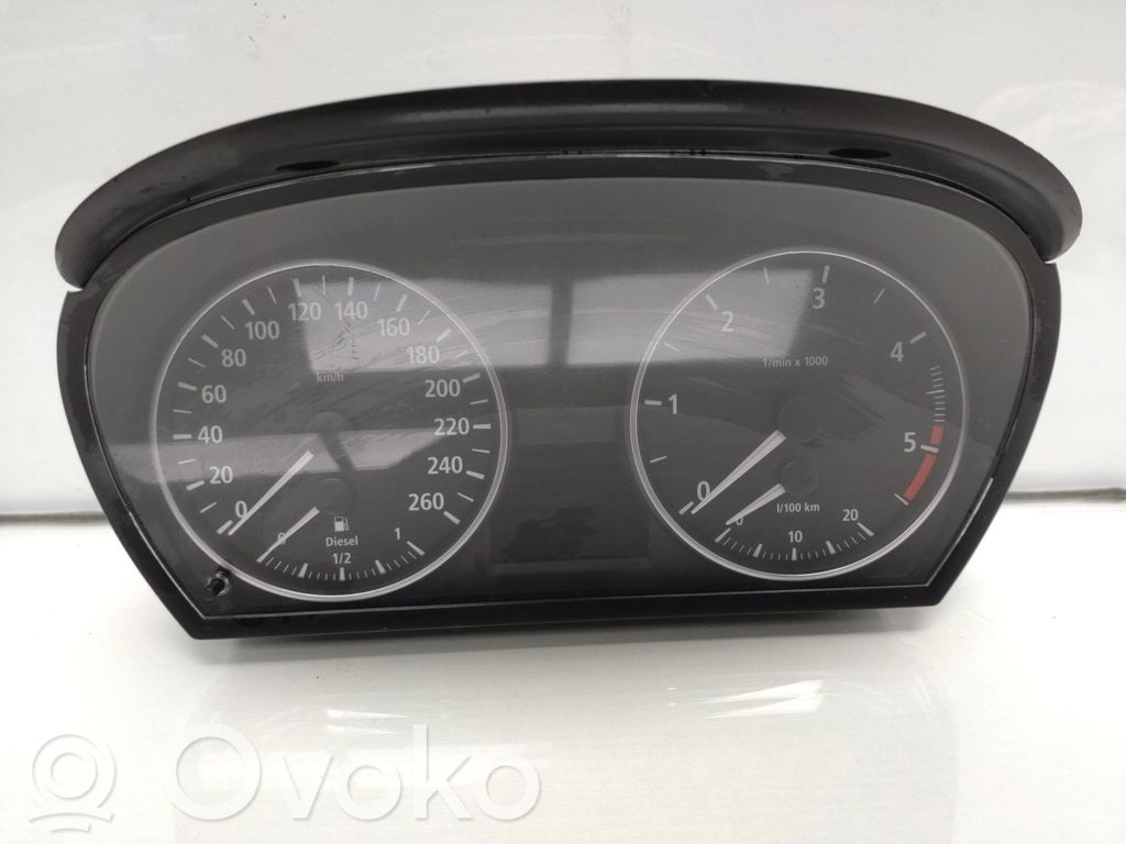 BMW 3 E90 E91 Speedometer (instrument cluster) 