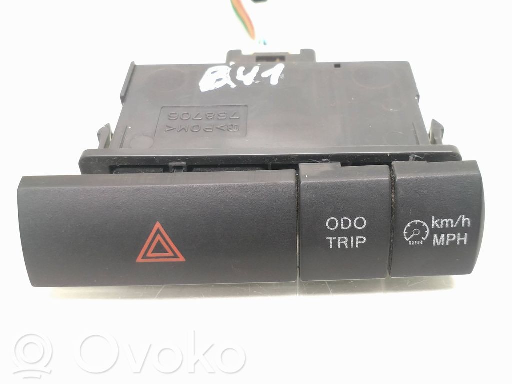 Toyota Prius (XW20) Hazard light switch 
