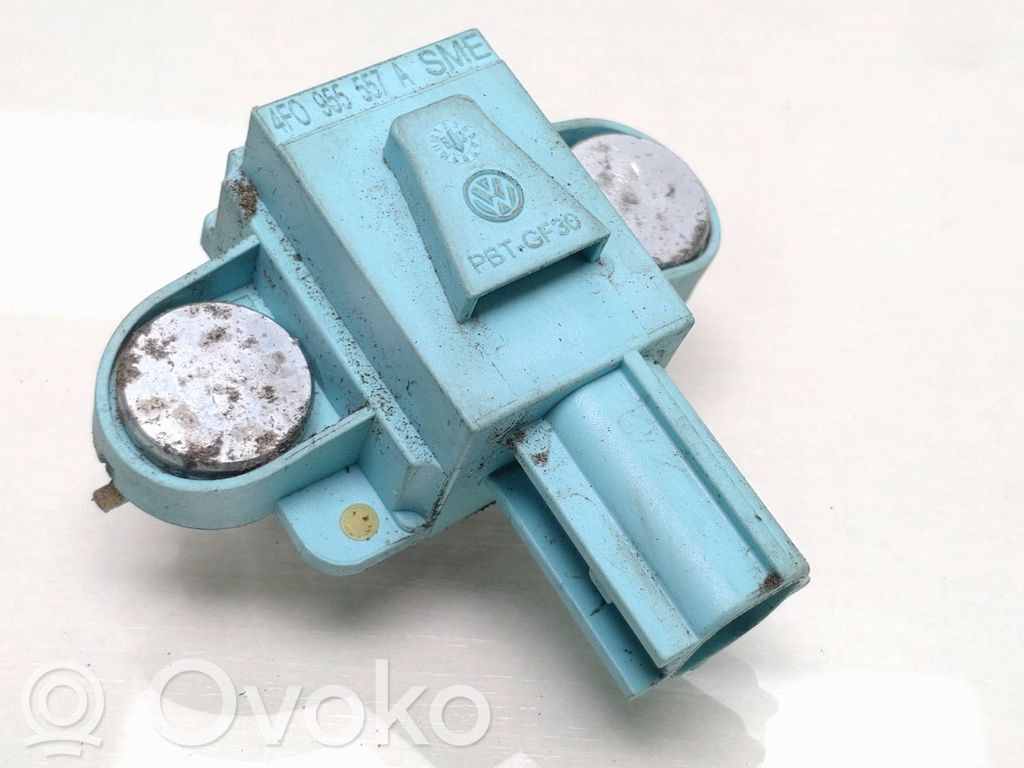 Audi A6 S6 C6 4F Sensor impacto/accidente para activar Airbag 