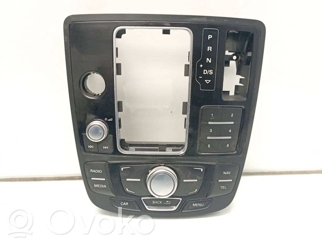 Audi A6 S6 C7 4G Console centrale, commande de multimédia l'unité principale 