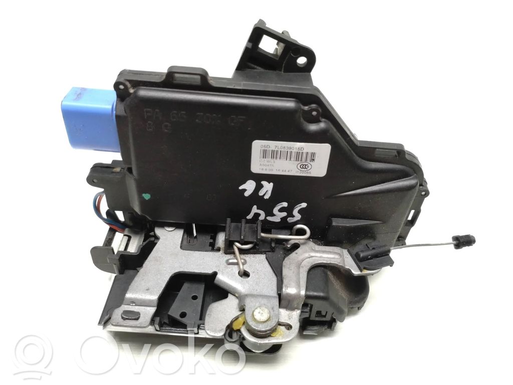 Skoda Octavia Mk2 (1Z) Rear door lock 