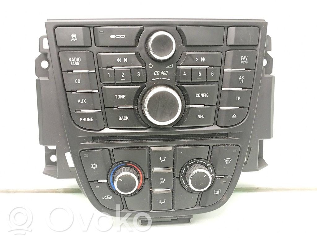 Opel Astra J Head unit multimedia control 