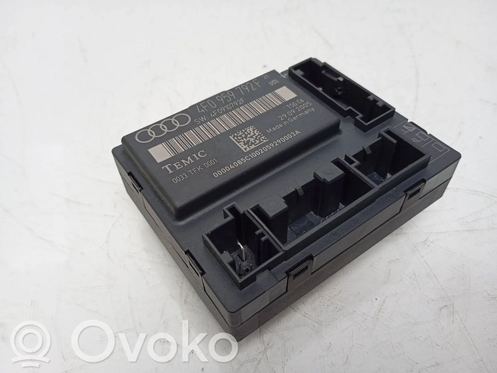 Audi A6 S6 C6 4F Door control unit/module 