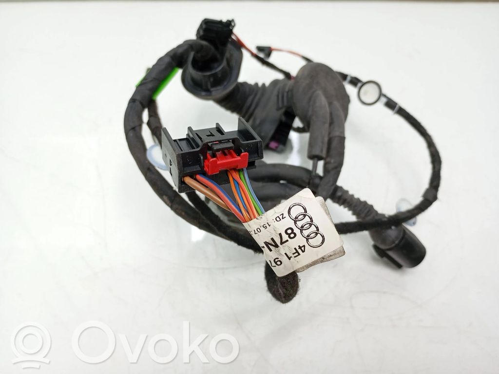 Audi A6 S6 C6 4F Cableado de puerta trasera 