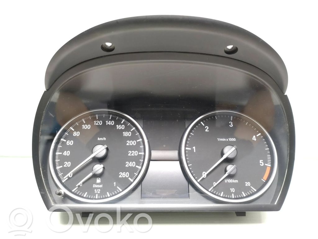 BMW 3 E90 E91 Speedometer (instrument cluster) 