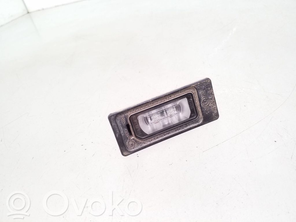 Audi A6 S6 C7 4G Éclairage de plaque d'immatriculation 