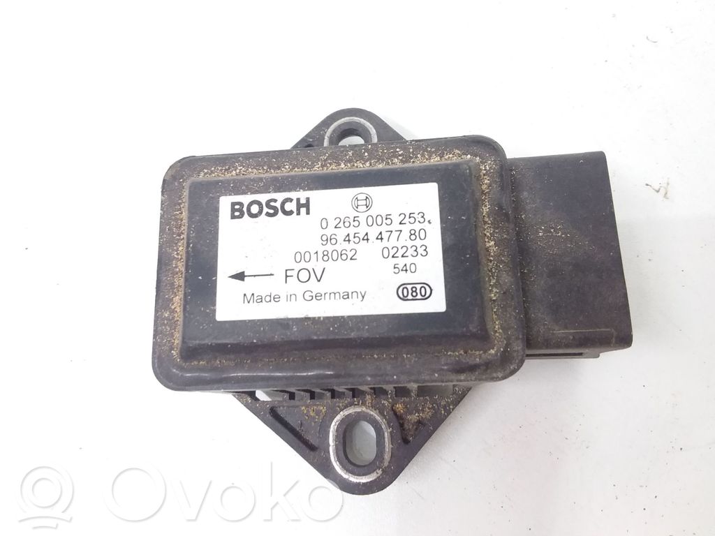 Peugeot 307 ESP acceleration yaw rate sensor 