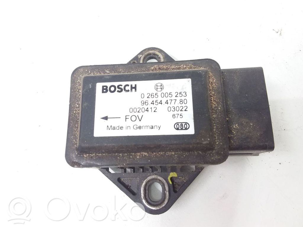 Peugeot 307 ESP acceleration yaw rate sensor 