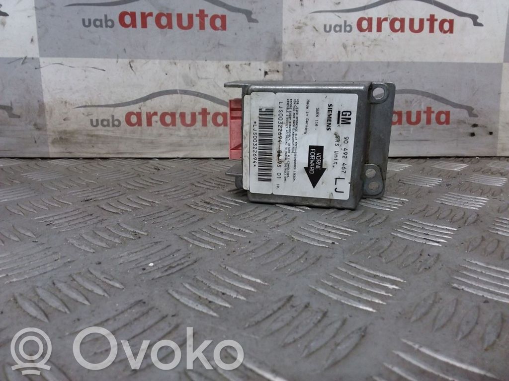 Opel Omega B1 Airbag control unit/module 