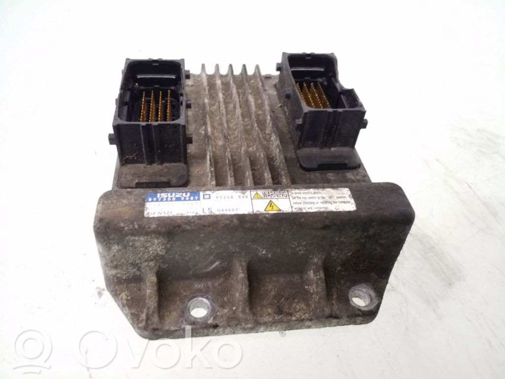 Opel Meriva A Engine control unit/module 