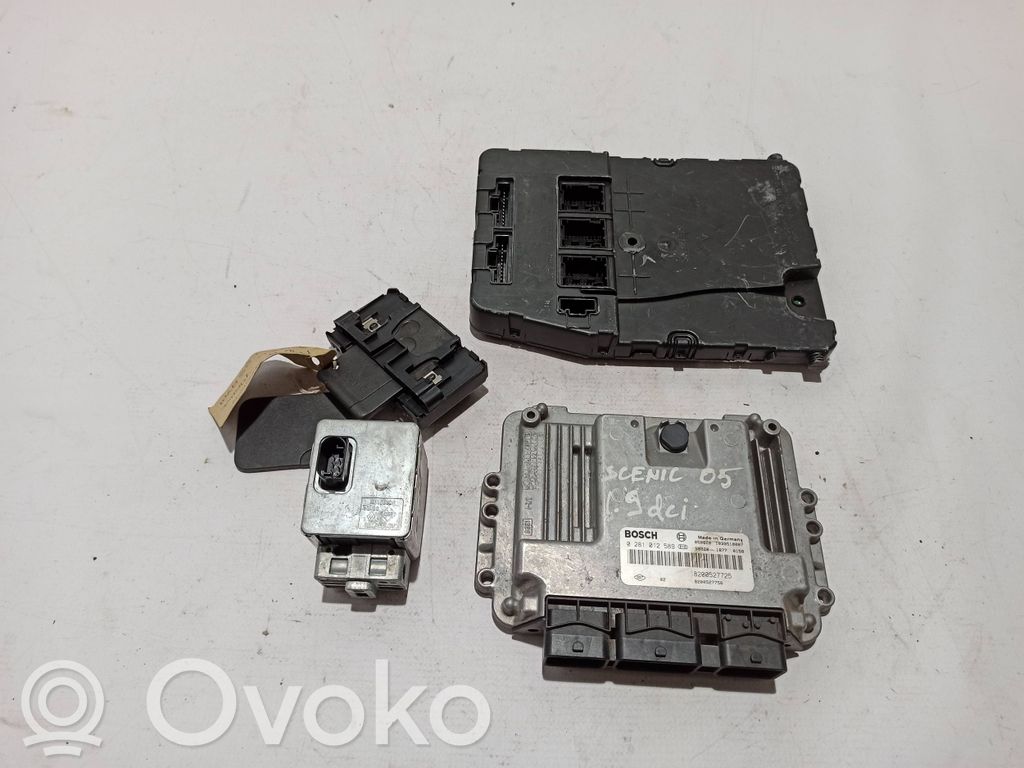 Renault Scenic II -  Grand scenic II Engine ECU kit and lock set 