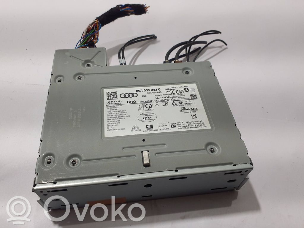 Audi Q4 Sportback e-tron Unitate principală radio/CD/DVD/GPS 