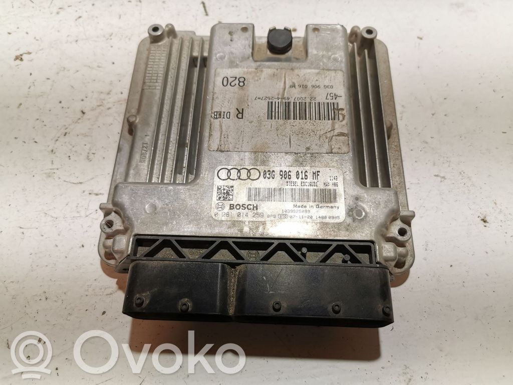 Audi A6 S6 C6 4F Engine control unit/module 