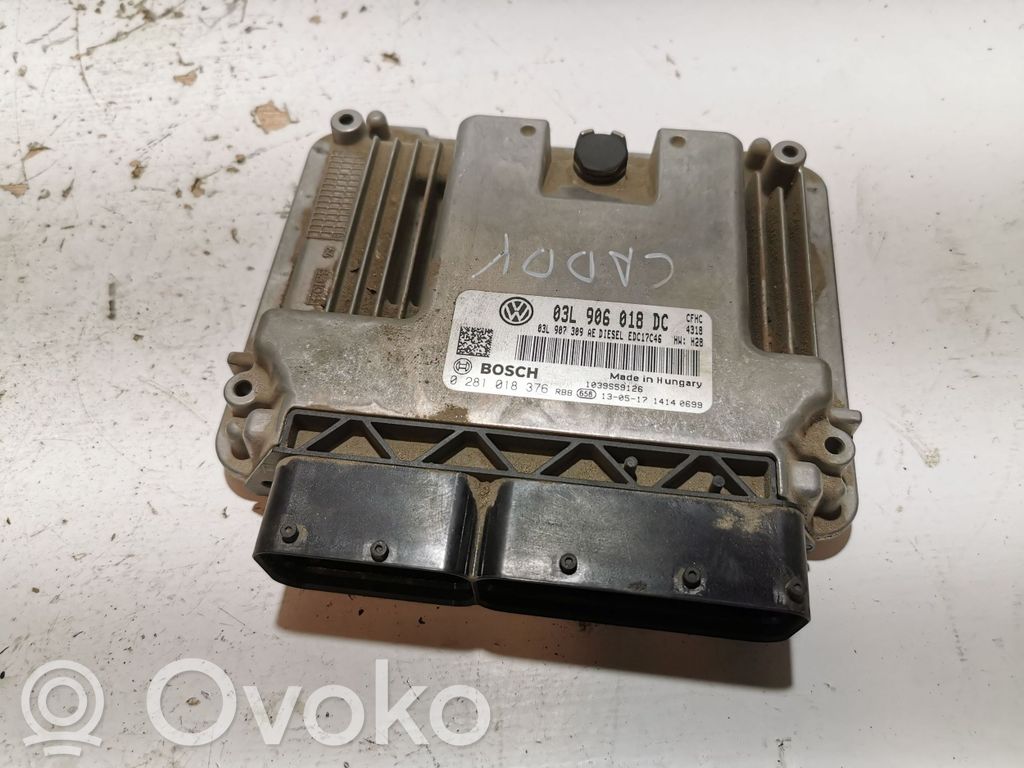 Volkswagen Caddy Engine control unit/module 