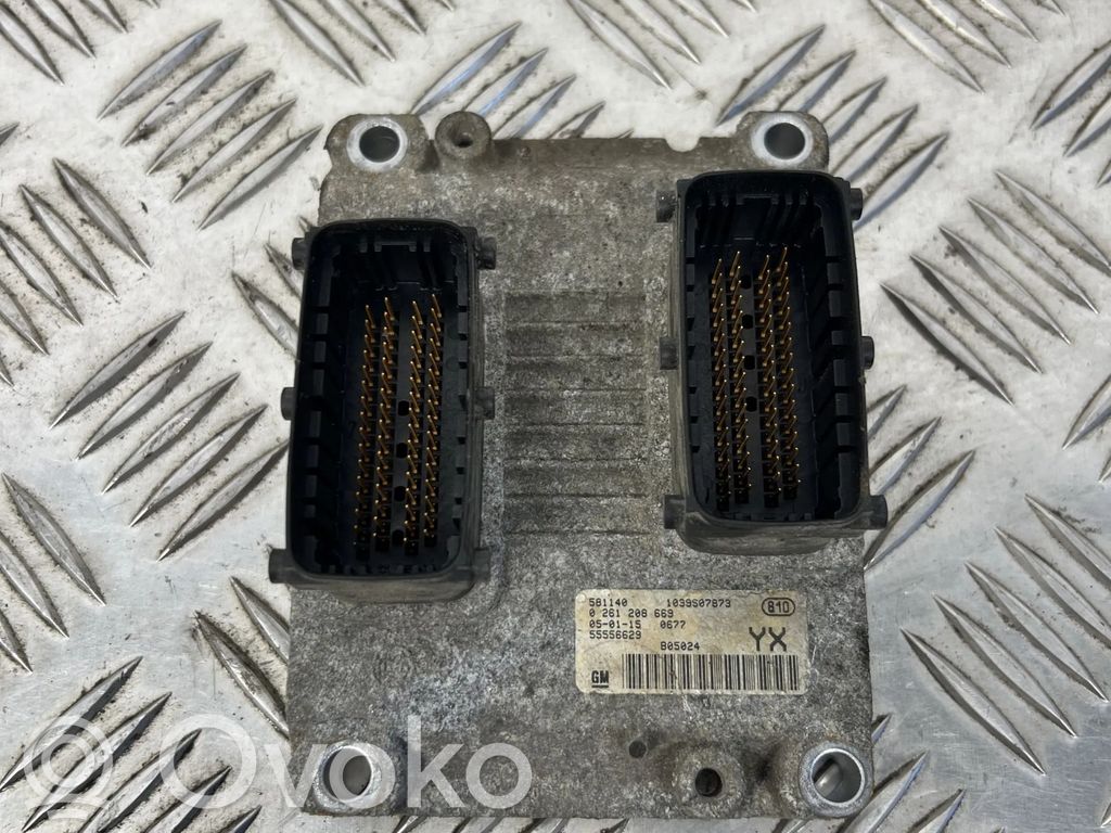 Opel Astra G Engine control unit/module 