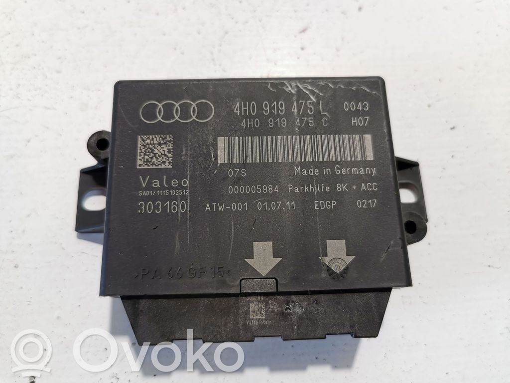 Audi A7 S7 4G Parking PDC control unit/module 