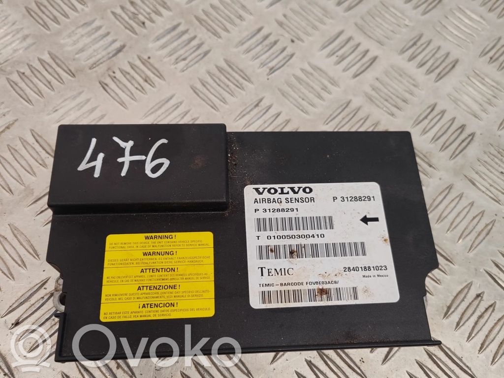 Volvo S80 Airbag control unit/module 