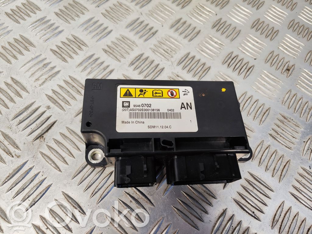 Chevrolet Captiva Airbag control unit/module 
