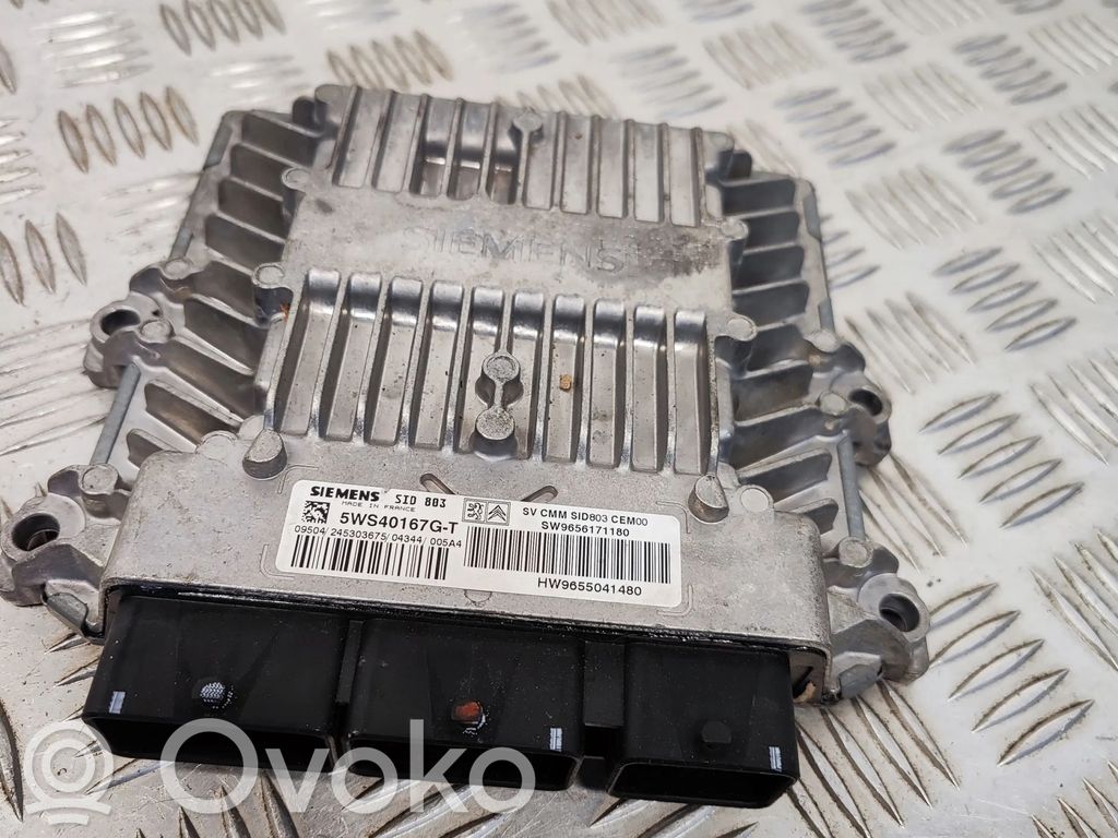 Peugeot 407 Engine control unit/module 