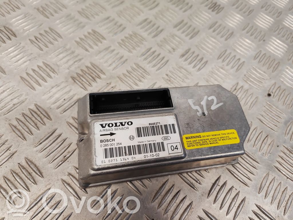 Volvo S60 Airbag control unit/module 