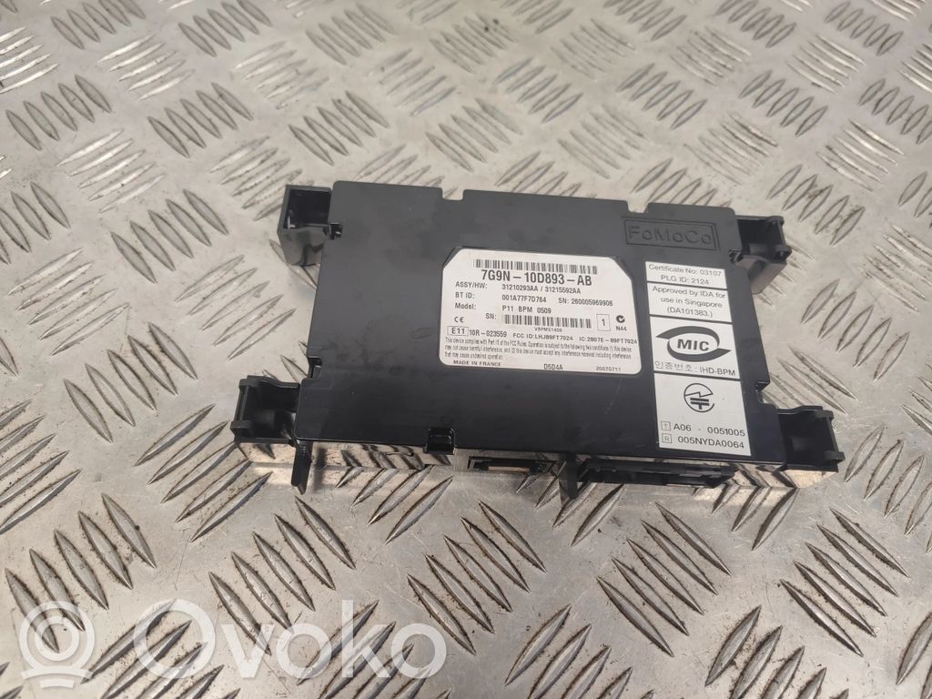 Bluetooth control unit module   31210293AA