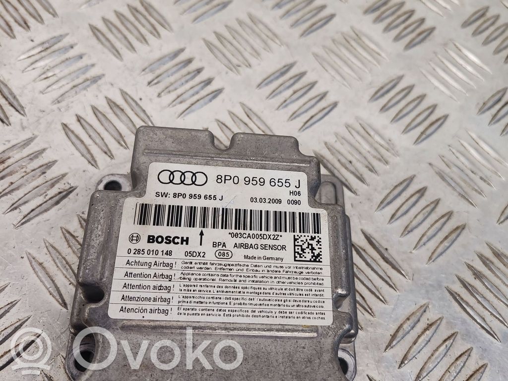 Audi A3 S3 8P Airbag control unit/module 