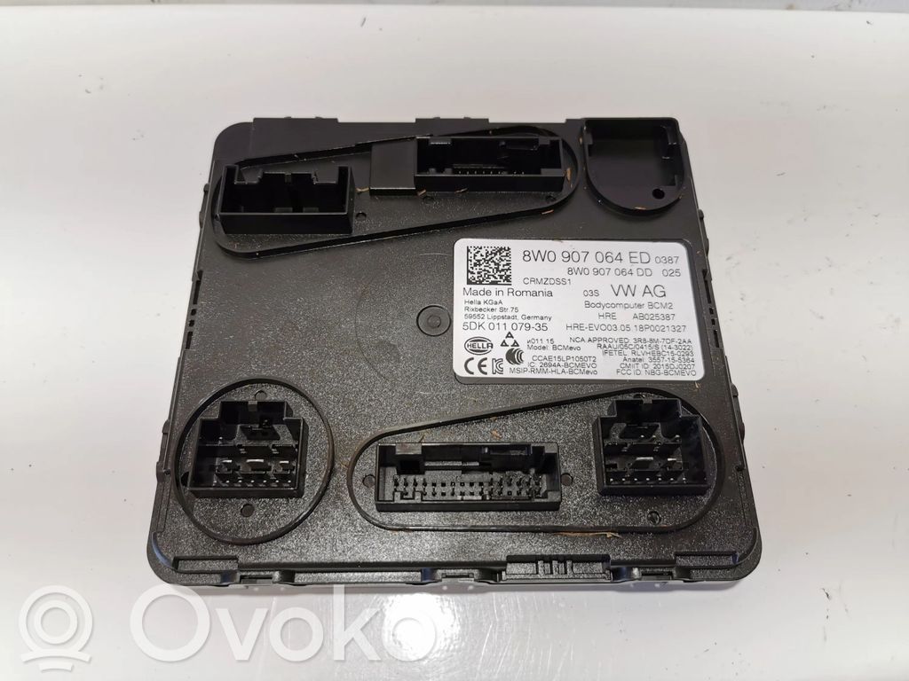 Moduł / Sterownik komfortu   8W0907064ED,8W0907064DD