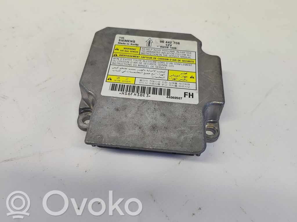 Chevrolet Aveo Airbag control unit/module 