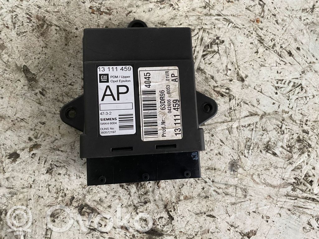 Opel Signum Door central lock control unit/module 
