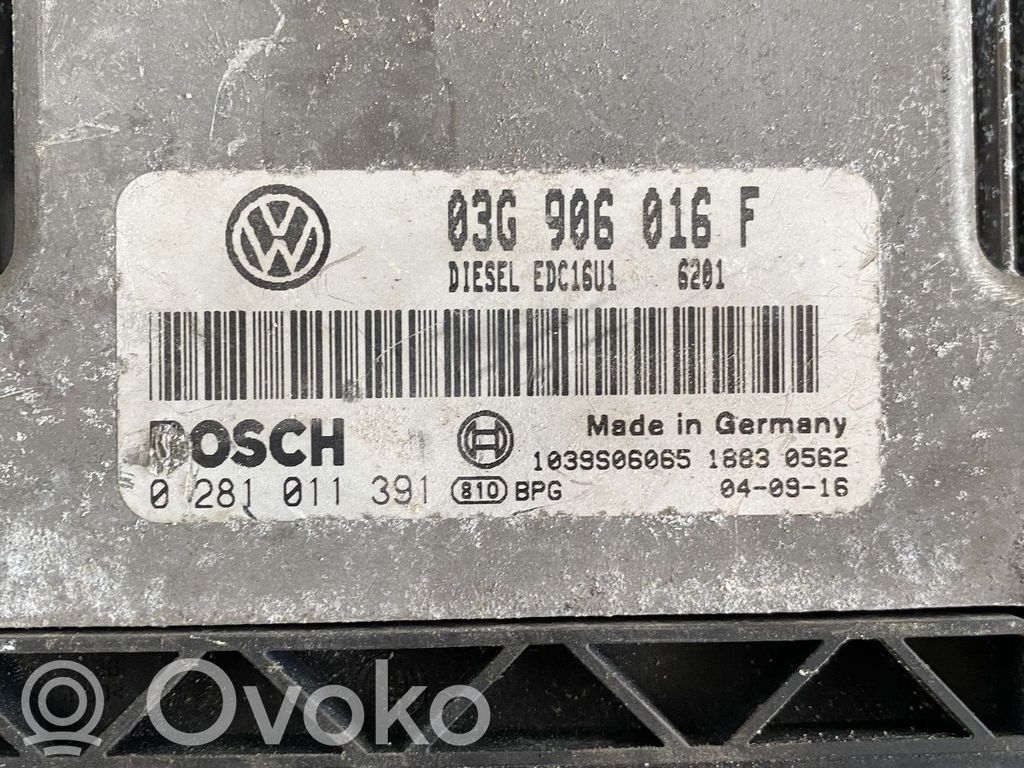 Volkswagen Golf Plus Engine control unit/module 