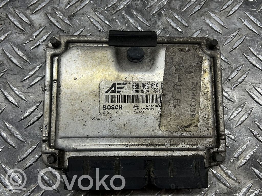 Seat Alhambra (Mk1) Engine control unit/module 