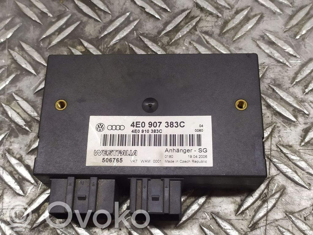 Audi Q7 4L Tow bar trailer control unit/module 