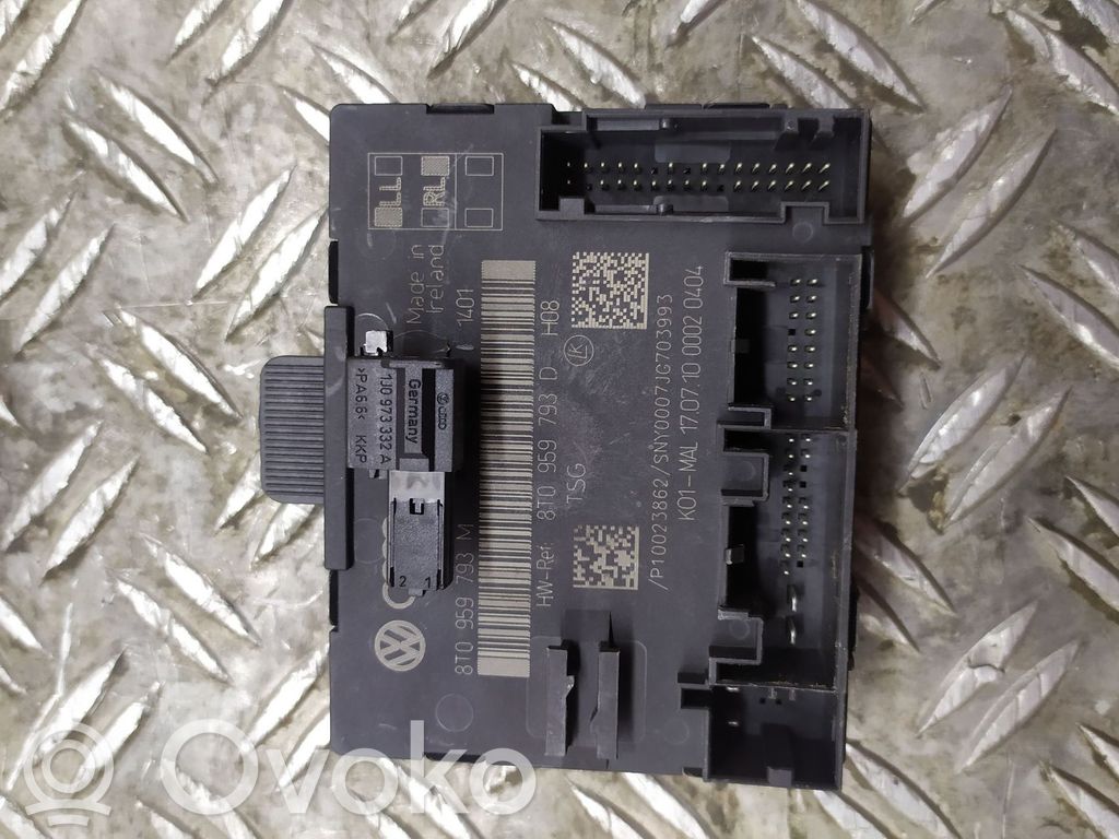 Audi A4 S4 B8 8K Door control unit/module 