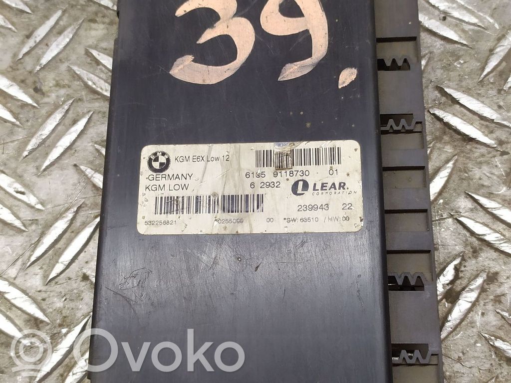 BMW 5 E60 E61 Module de passerelle 