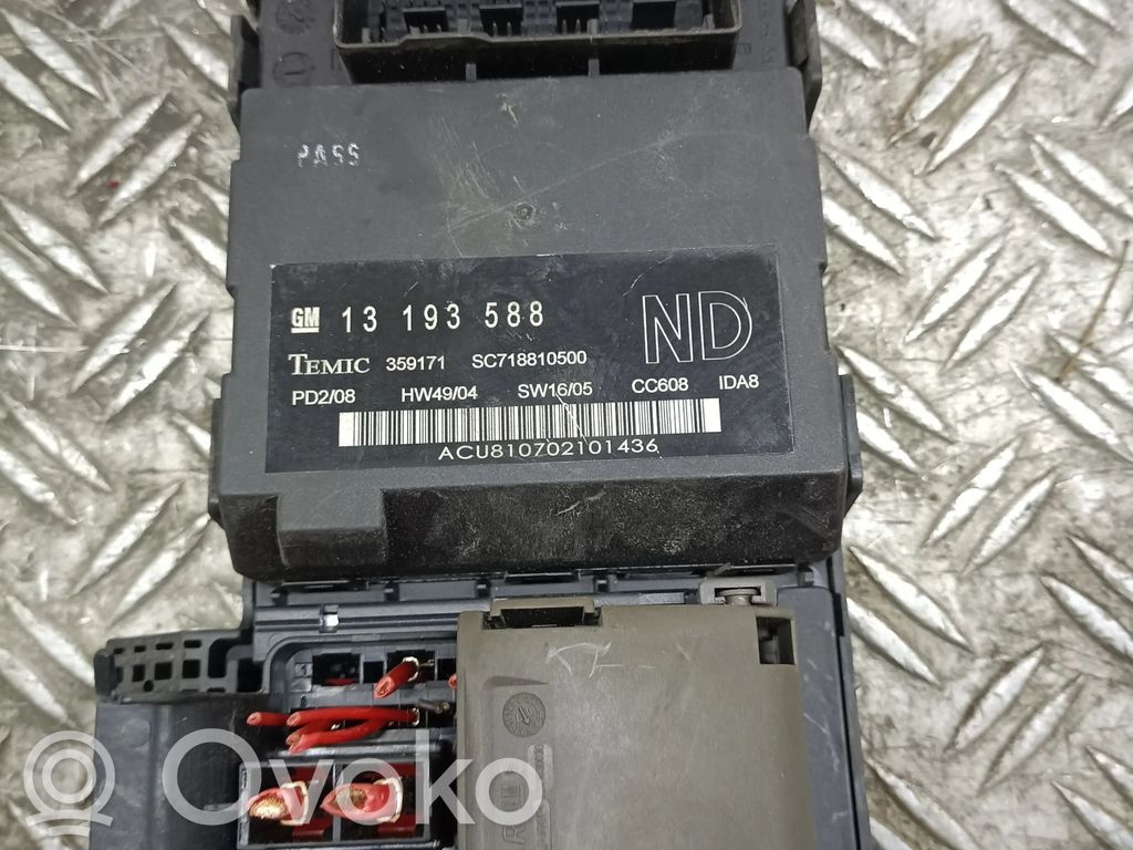 Opel Vectra C Comfort/convenience module 